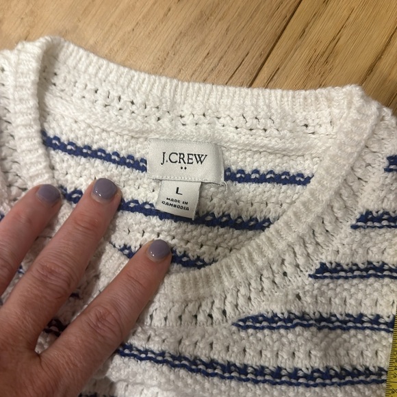 J Crew striped sweater vest - Picture 5 of 6